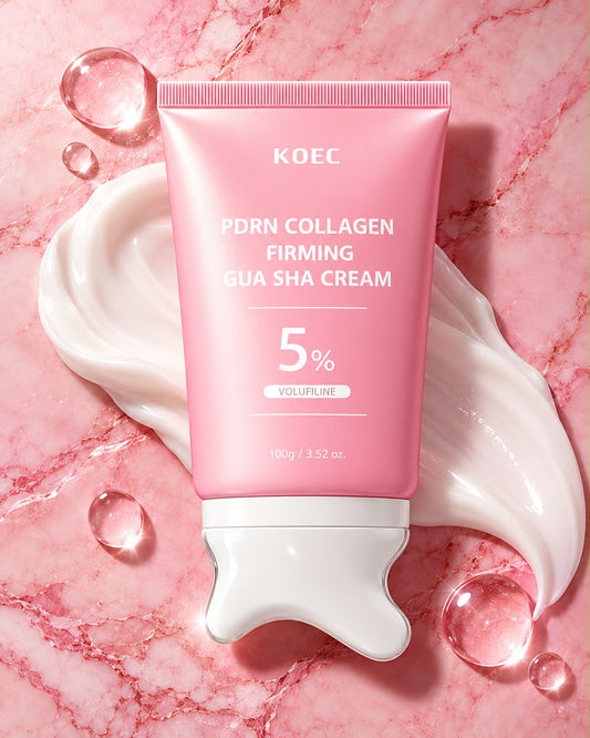 NeckRenew™ – PDRN Collagen Gua Sha Neck Cream