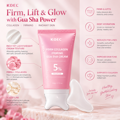 NeckRenew™ – PDRN Collagen Gua Sha Neck Cream