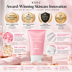 NeckRenew™ – PDRN Collagen Gua Sha Neck Cream